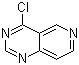 结构式 CAS# 89583-92-6, 4-氯吡啶并[4,3-d]嘧啶