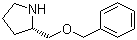 (S)-2-(Benzyloxymethyl)pyrrolidine molecular structure (CAS 89597-97-7)