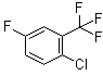 1-氯-4-氟-2-三氟甲基苯分子结构 (CAS 89634-75-3)