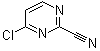 4-Chloro-2-pyrimidinecarbonitrile molecular structure (CAS 898044-48-9)