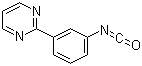 结构式 CAS# 898289-49-1, 3-嘧啶-2-基苯基异氰酸酯