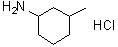 structure of CAS# 89854-71-7, 3-Methylcyclohexanamine hydrochloride