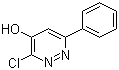 结构式 CAS# 89868-13-3, 3-氯-6-苯基哒嗪-4-醇