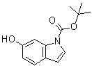 6-Hydroxyindole-1-carboxylic acid tert-butyl ester molecular structure (CAS 898746-82-2)