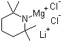 Dichloro(2,2,6,6-tetramethylpiperidinato)magnesate(1-) lithium (1:1) molecular structure (CAS 898838-07-8)