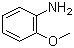 结构式 CAS# 90-04-0, 邻甲氧基苯胺; 邻氨基苯甲醚