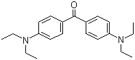 4,4'-Bis(diethylamino) benzophenone molecular structure (CAS 90-93-7)
