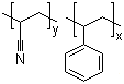Poly(styrene-co-acrylonitrile) molecular structure (CAS 9003-54-7)
