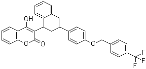 Flocoumafen molecular structure (CAS 90035-08-8)