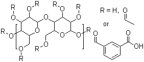 structure of CAS# 9004-38-0, Cellulose acetate phthalate;Cellulose acetate hydrogen phthalate; Cellulose acetate hydrogen 1,2-benzenedicarboxylate