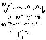 Chondroitin sulfate  molecular structure (CAS 9007-28-7)