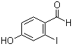 结构式 CAS# 90151-01-2, 4-羟基-2-碘苯甲醛