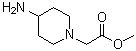 4-Amino-1-piperidineacetic acid methyl ester molecular structure (CAS 90152-50-4)
