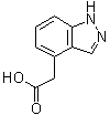 1H-Indazole-4-acetic acid molecular structure (CAS 902131-33-3)