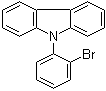 structure of CAS# 902518-11-0, 9-(2-Bromophenyl)-9H-carbazole;2-Bromophenylcarbazole