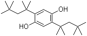 结构式 CAS# 903-19-5, 2,5-二特辛基对苯二酚; 2,5-二(1,1,3,3-四甲基丁基)氢醌