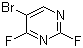 5-Bromo-2,4-difluoropyrimidine molecular structure (CAS 903131-29-3)
