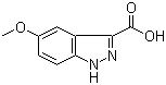 5-Methoxy-3-indazolecarboxylic acid molecular structure (CAS 90417-53-1)