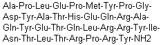 Rat pancreatic polypeptide molecular structure (CAS 90419-12-8)