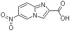 结构式 CAS# 904805-51-2, 6-硝基咪唑并[1,2-a]吡啶-2-羧酸