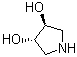 structure of CAS# 90481-32-6, (3S,4S)-Pyrrolidine-3,4-diol;(3S,4S)-3,4-Dihydroxypyrrolidine