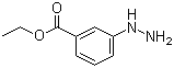 结构式 CAS# 90556-87-9, 3-肼基苯甲酸乙酯