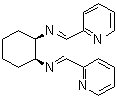 cis-1,2-Bis[(2-pyridinylmethylene)amino]cyclohexane molecular structure (CAS 90605-88-2)