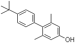 4'-tert-Butyl-2,6-dimethylbiphenyl-4-ol molecular structure (CAS 906101-33-5)