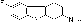 6-Fluoro-2,3,4,9-tetrahydro-1H-carbazol-2-amine molecular structure (CAS 907211-97-6)
