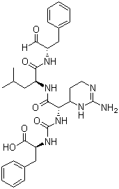 Chymostatin molecular structure (CAS 9076-44-2)