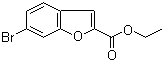 structure of CAS# 907945-62-4, 6-Bromo-2-benzofurancarboxylic acid ethyl ester