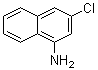 structure of CAS# 90799-45-4, 3-Chloro-1-naphthalenamine