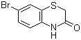 7-Bromo-2H[1,4]benzothiazin-3(4H)-one molecular structure (CAS 90814-91-8)