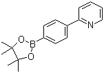 结构式 CAS# 908350-80-1, 4-(2-吡啶基)苯硼酸频哪醇酯