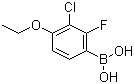 结构式 CAS# 909122-50-5, 3-氯-4-乙氧基-2-氟苯硼酸