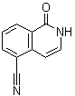 1,2-Dihydro-1-oxo-5-isoquinolinecarbonitrile molecular structure (CAS 90947-07-2)