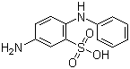 4-氨基二苯胺-2-磺酸分子结构 (CAS 91-30-5)