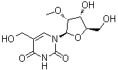 structure of CAS# 910050-95-2, 5-(Hydroxymethyl)-2'-O-methyluridine