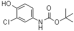 structure of CAS# 911297-03-5, (3-Chloro-4-hydroxyphenyl)carbamic acid tert-butyl ester