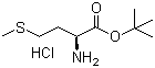 L-Methionine tert-butyl ester hydrochloride molecular structure (CAS 91183-71-0)
