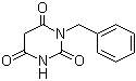 structure of CAS# 91360-95-1, 1-Benzylbarbituric acid;1-Benzylbarbituric acid; 1-Benzylpyrimidine-2,4,6-trione; N-Benzylpyrimidine-2,4,6(1H,3H,5H)-trione; NSC 109105