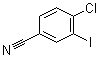 structure of CAS# 914106-26-6, 4-Chloro-3-iodobenzonitrile