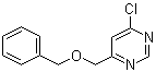 结构式 CAS# 914802-11-2, 4-氯-6-[(苯基甲氧基)甲基]嘧啶