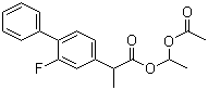 Flurbiprofen axetil molecular structure (CAS 91503-79-6)