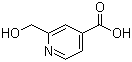 结构式 CAS# 915140-06-6, 2-羟基甲基异烟酸