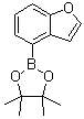 4-(4,4,5,5-Tetramethyl-[1,3,2]dioxaborolan-2-yl)benzofuran molecular structure (CAS 915412-92-9)