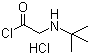 structure of CAS# 915725-52-9, 2-[(tert-Butyl)amino]acetyl chloride hydrochloride