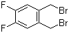 1,2-Bis(bromomethyl)-4,5-difluorobenzene molecular structure (CAS 915944-27-3)