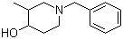1-Benzyl-3-methyl-4-piperidinol molecular structure (CAS 91600-19-0)