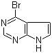 结构式 CAS# 916213-53-1, 4-溴-7H-吡咯并[2,3-d]嘧啶